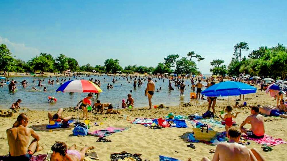 Camping plage Bassin d'Arcachon