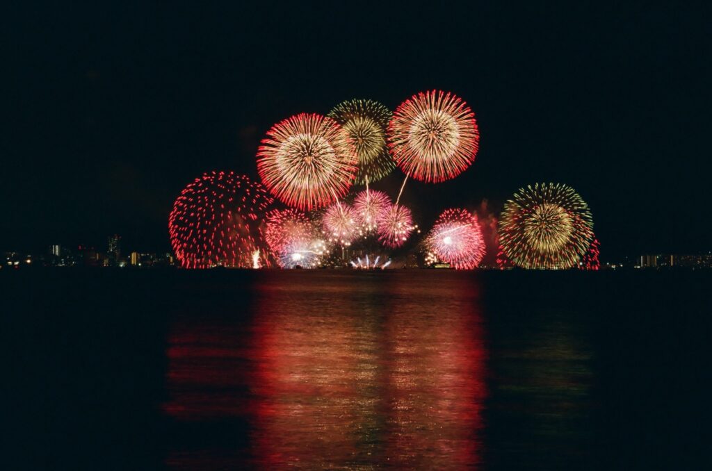 feux artifice bassin arcachon andernos