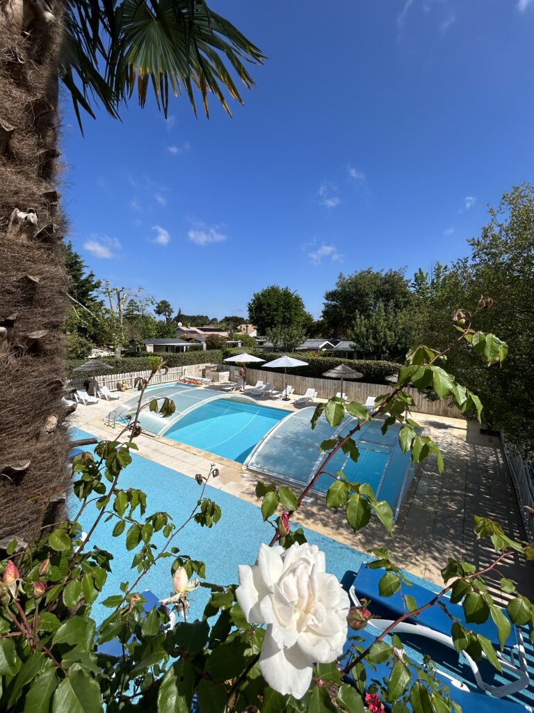 Photo piscine avec le dôme