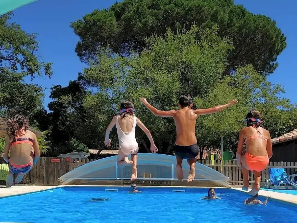camping avec piscine arcachon